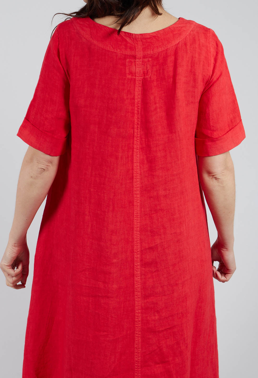 Zaris Dress in Bright Red
