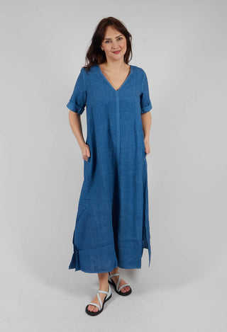 Zaris Dress in Eve Blue