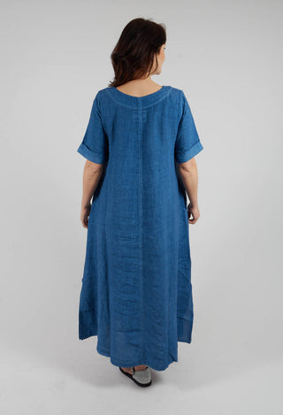 Zaris Dress in Eve Blue