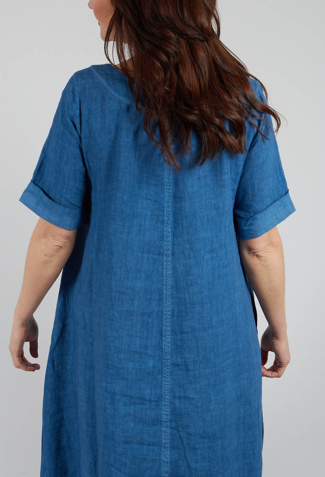 Zaris Dress in Eve Blue