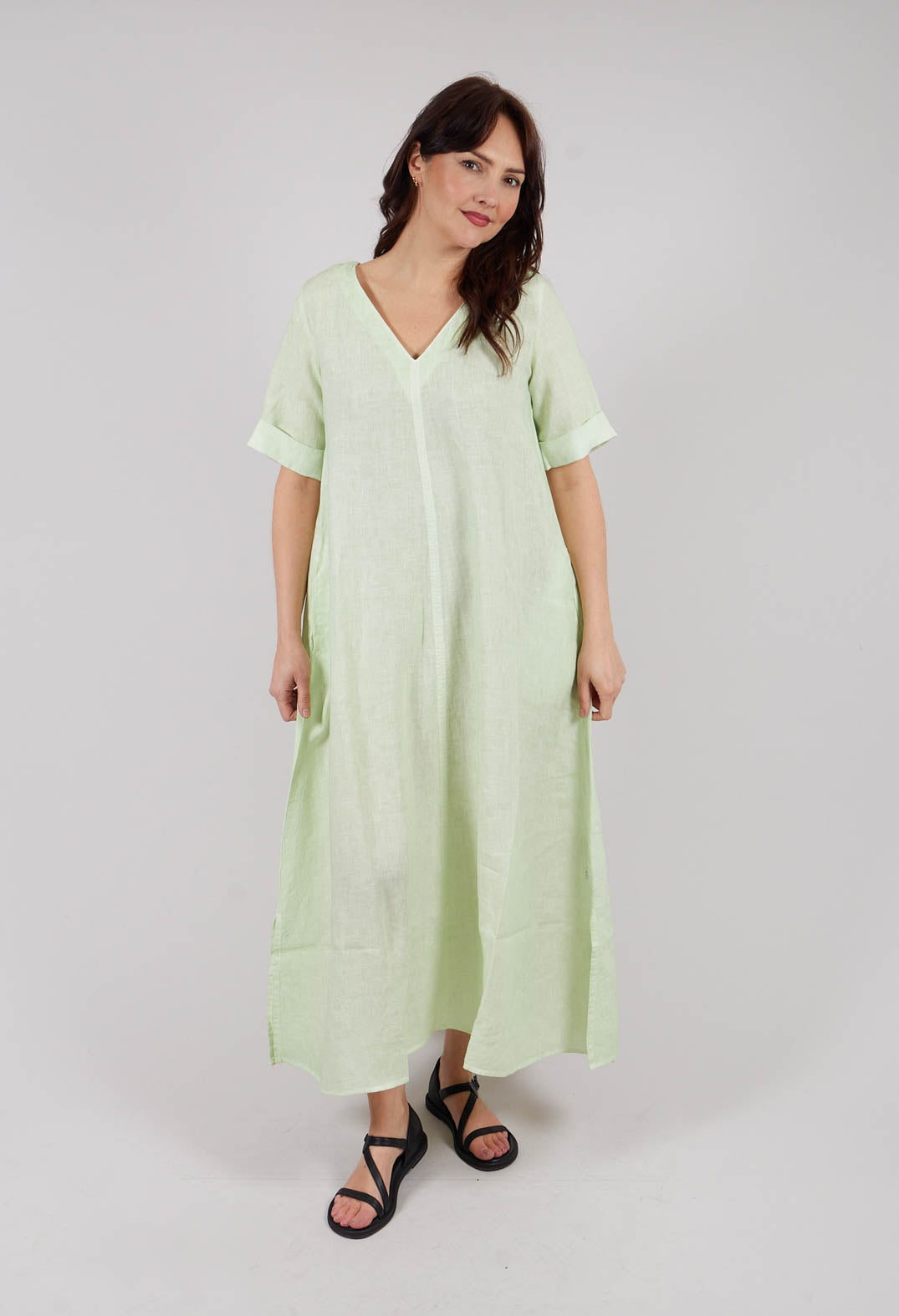 Zaris Dress in Spring Green
