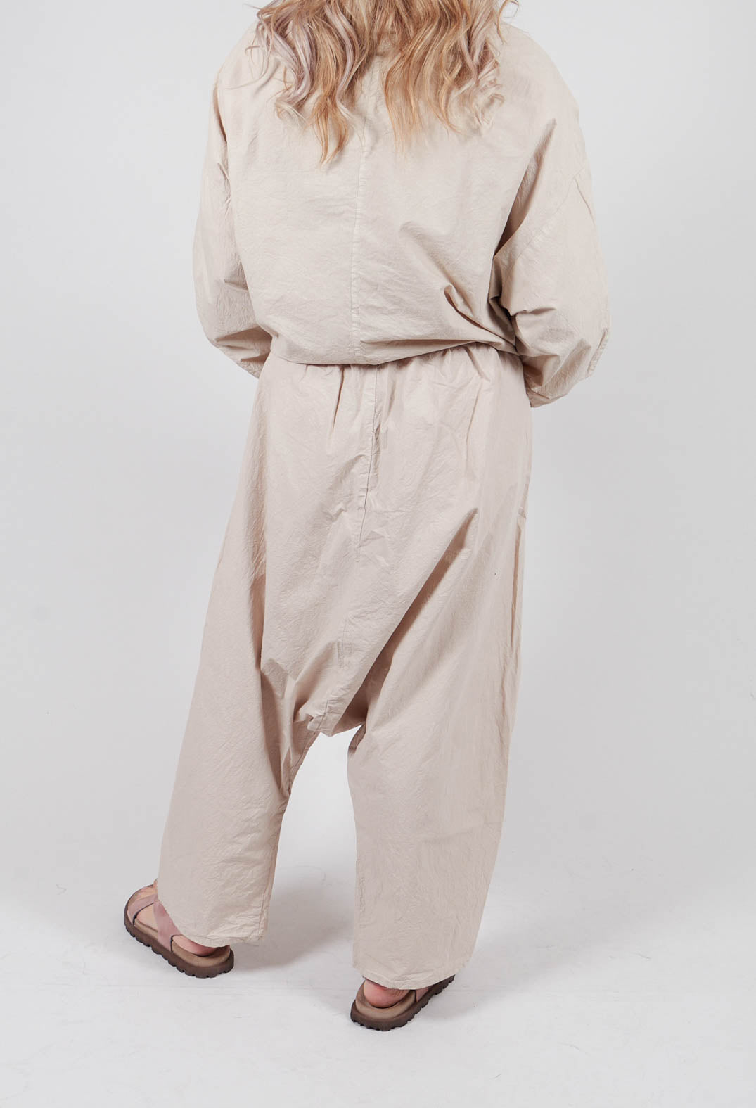 Zaunetz Trousers in Kiesel