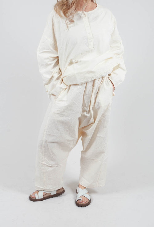 Zaunetz Trousers in Schnee