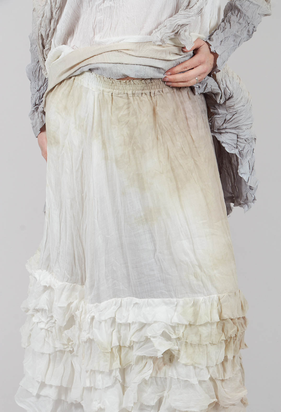 Zentralkna Skirt in Stroh