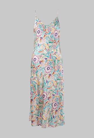 Adelaide Strap Dress in Anemone Plum