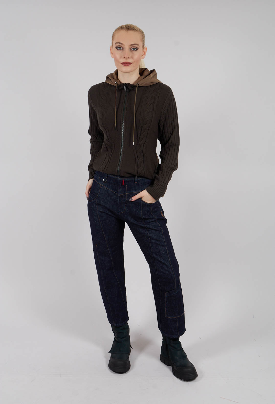 Furore Boyrfriend Jeans in Dark Denim