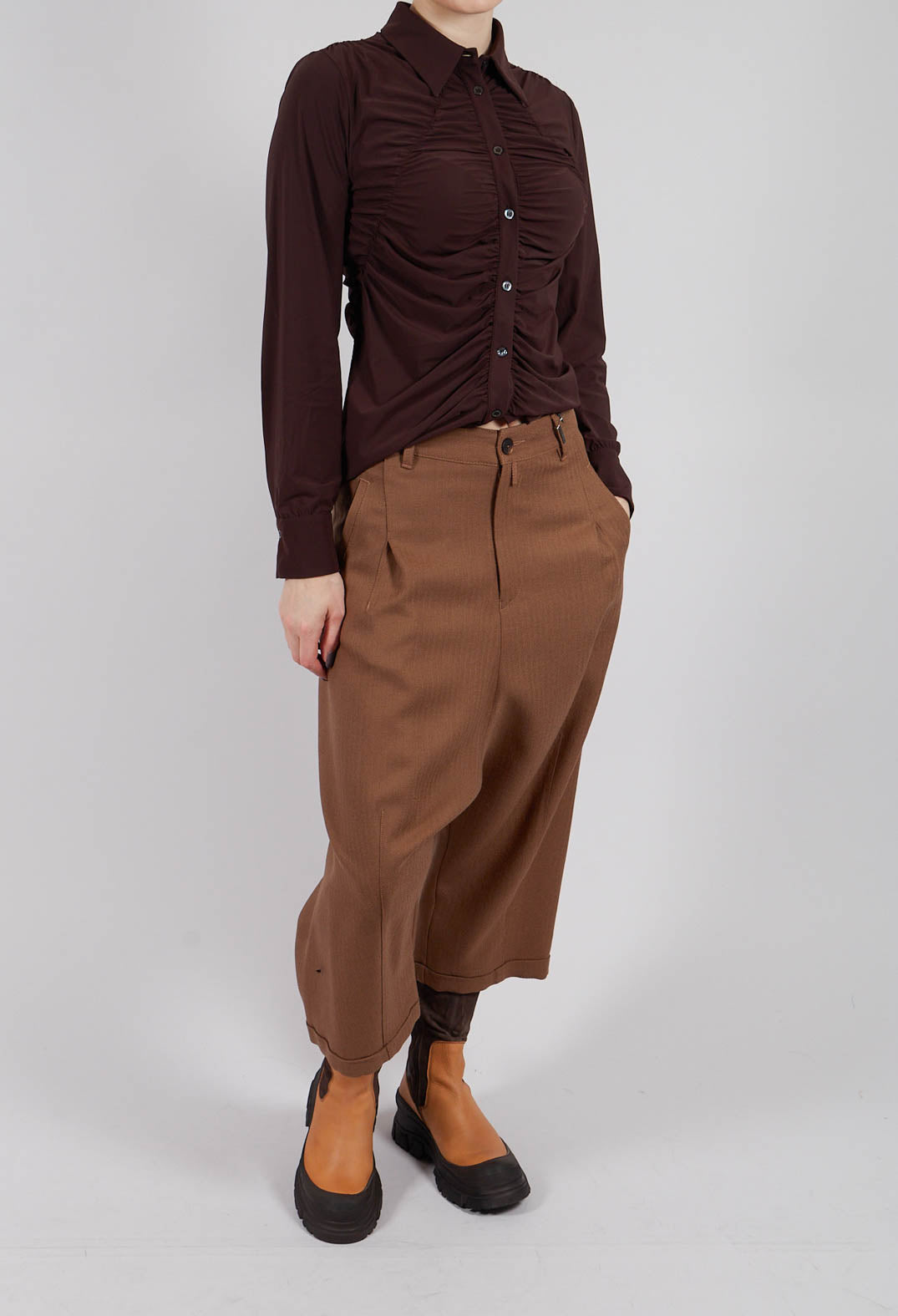 Sherbet Trousers in Brown