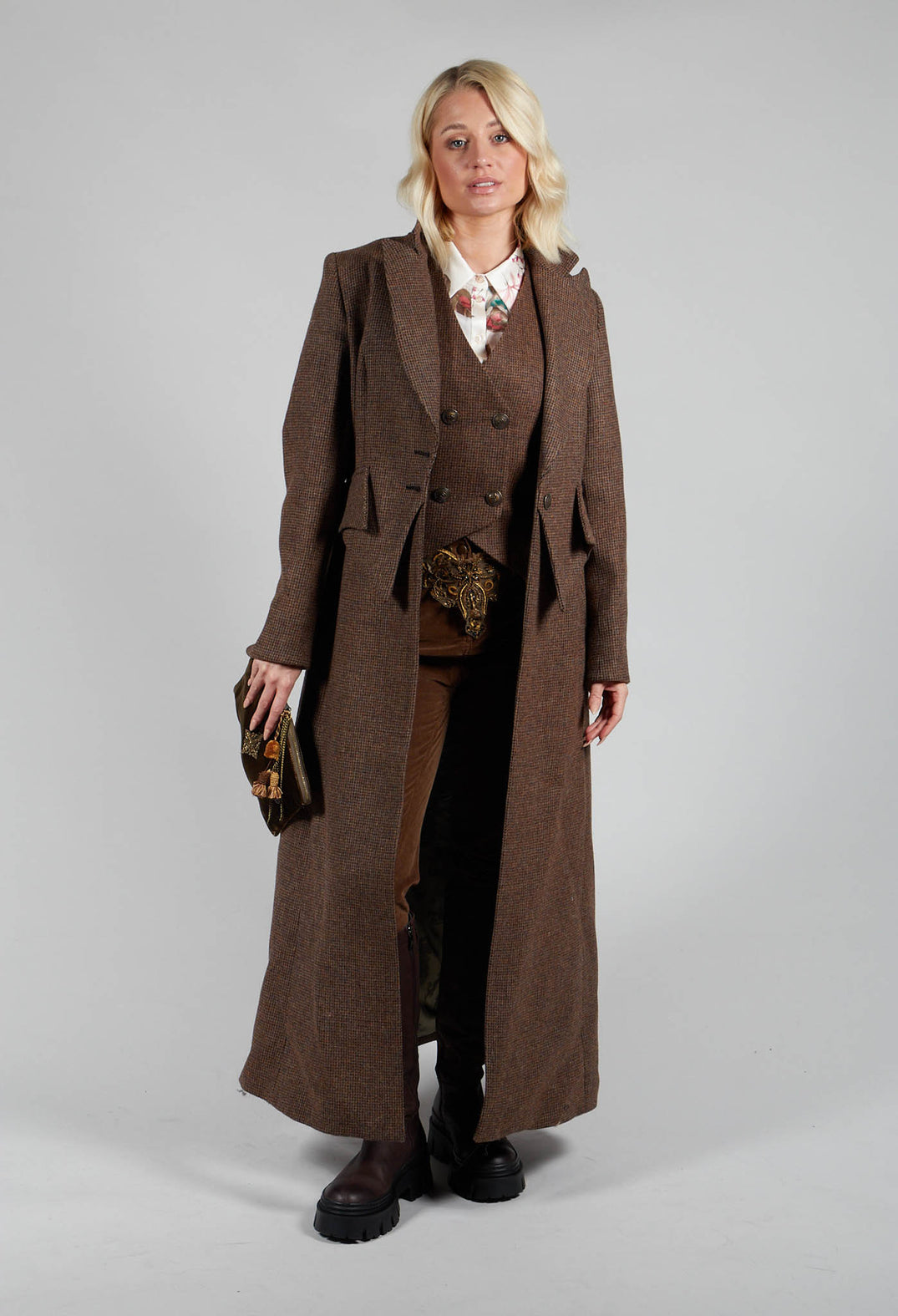 Gypsy Waistcoat in Tweed
