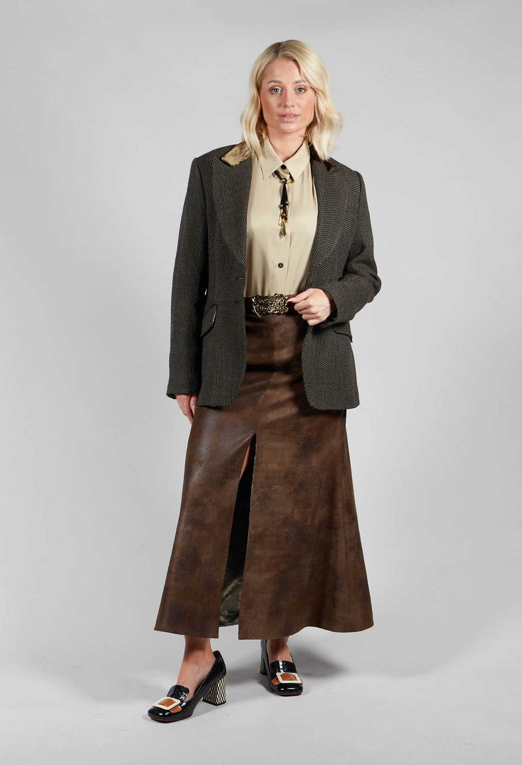 Swing Jacket  in Jerex Knit