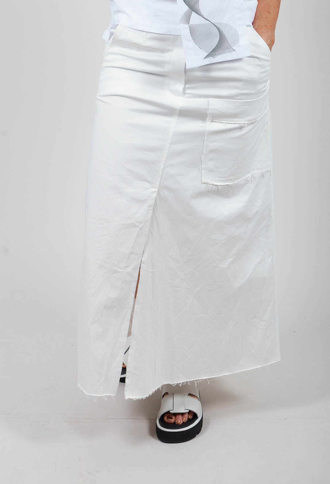 DOST Skirt in White