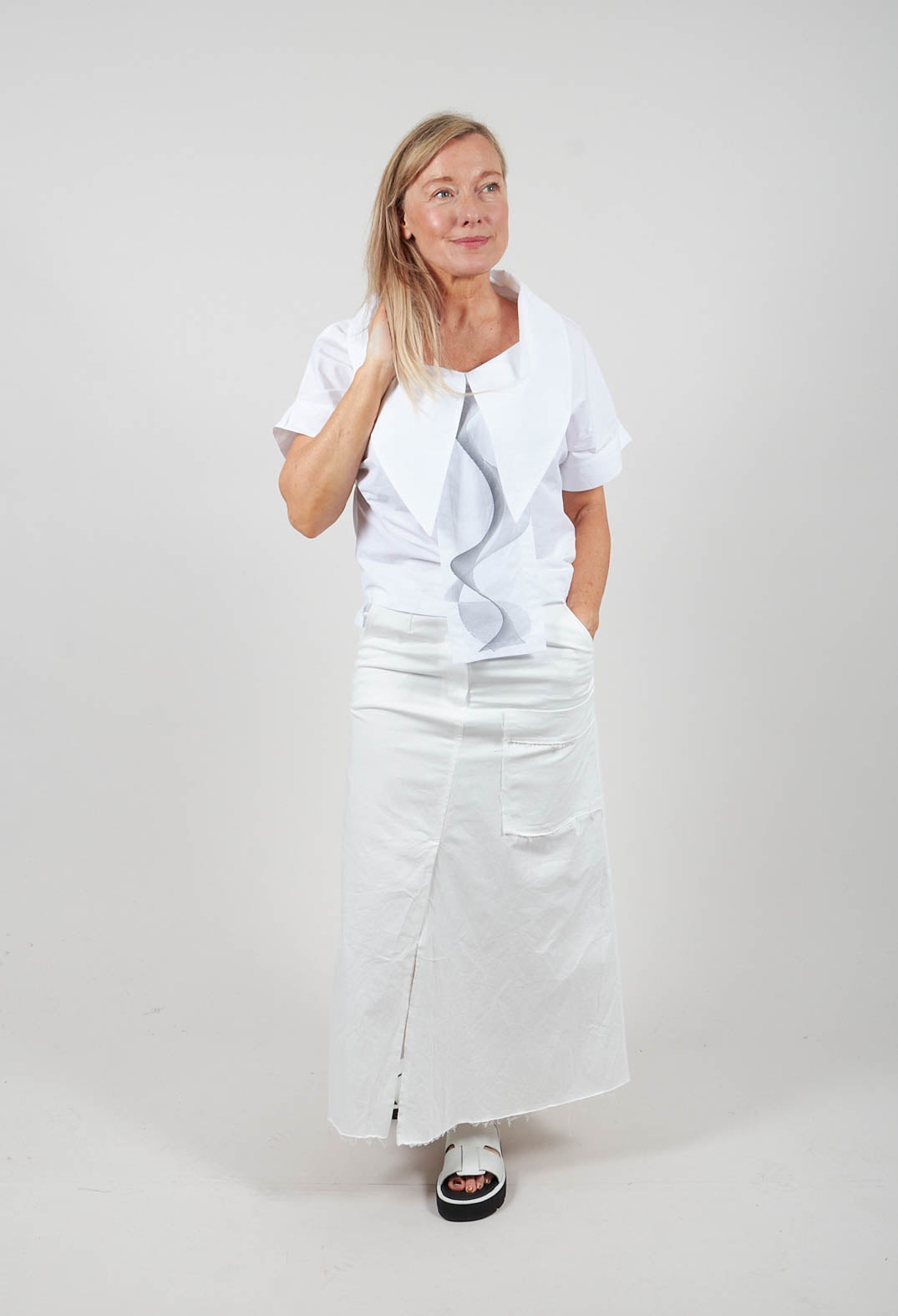 DOST Skirt in White
