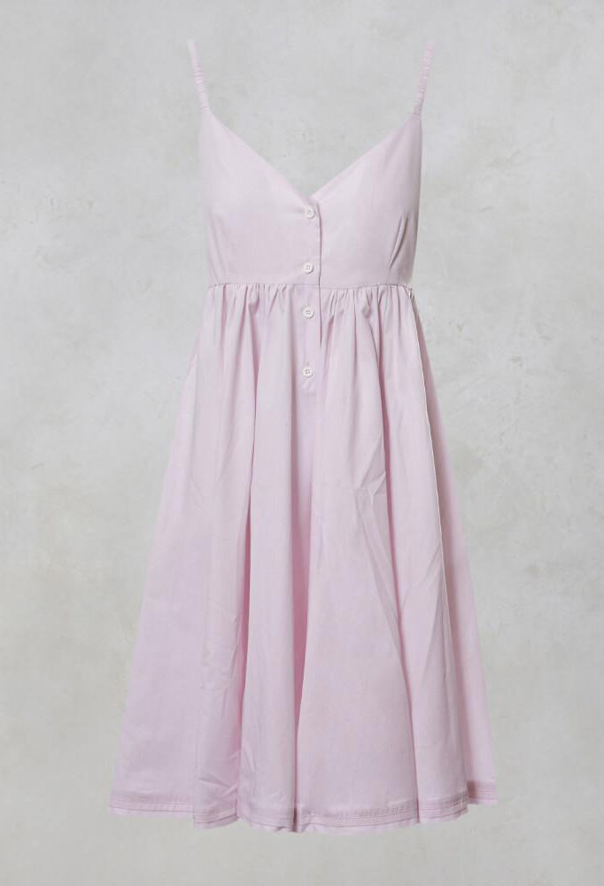 Strappy Smock Dress in Pink
