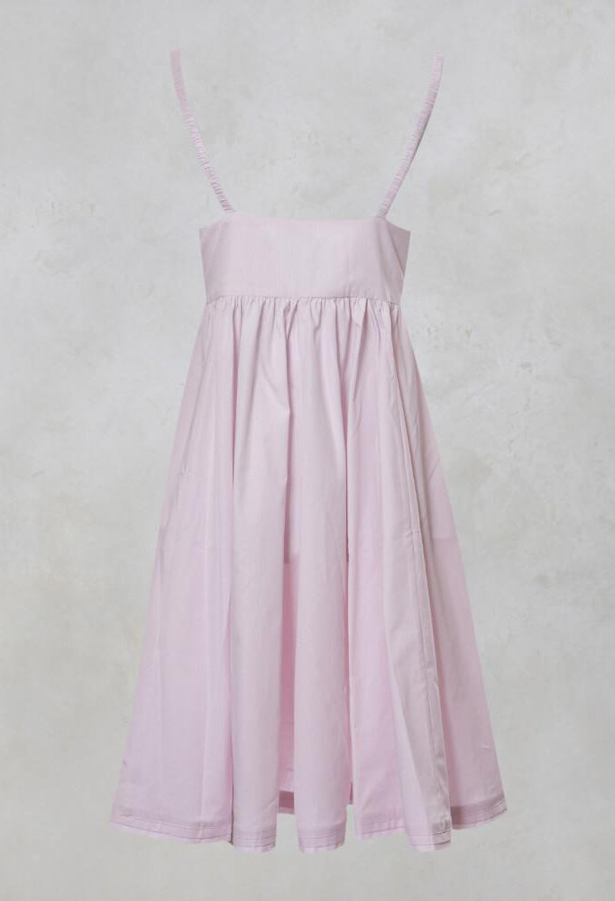 Strappy Smock Dress in Pink