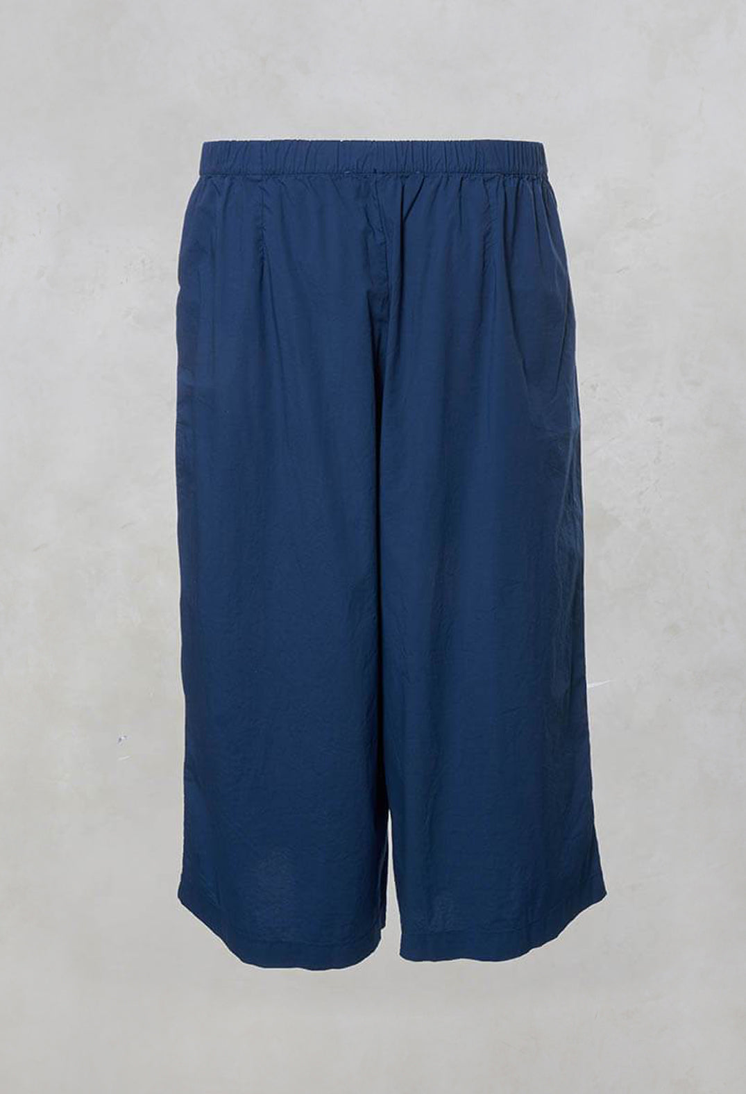 Wide Leg Trousers in indaco