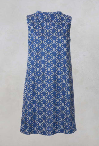 Sleeveless Printed Midi Dress