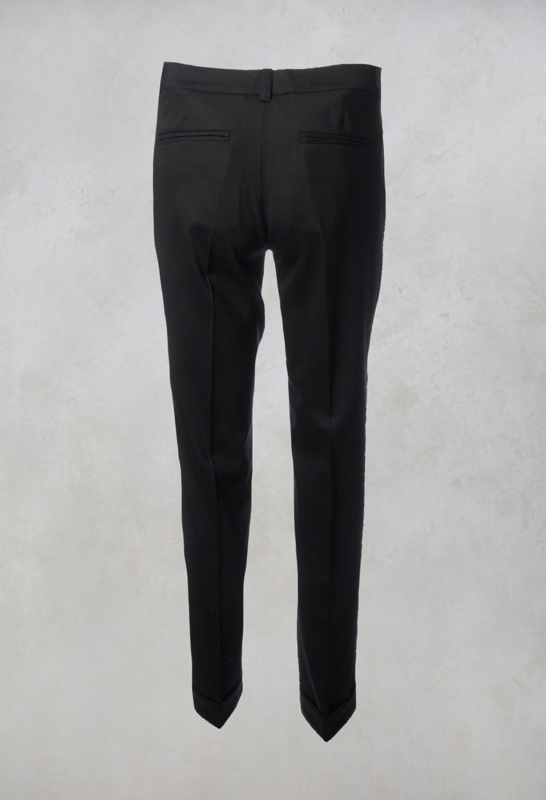 Tailored Trousers in Granato Black