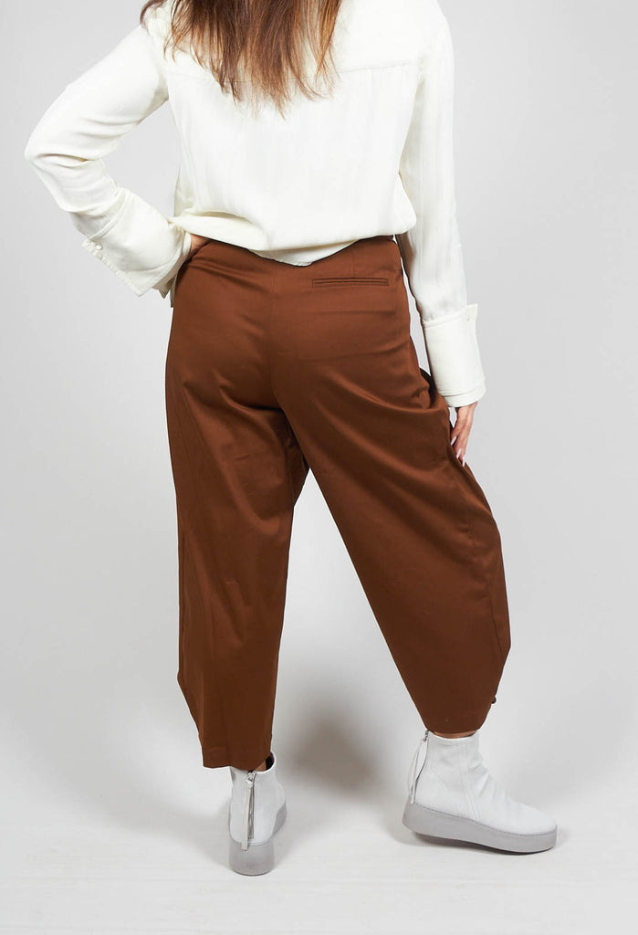 High Waisted Trousers in Proustite Tobacco