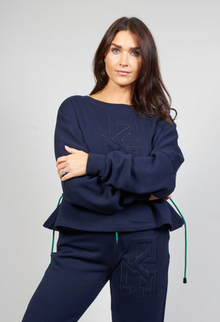 Jersey Jumper in Phoenix Bleu