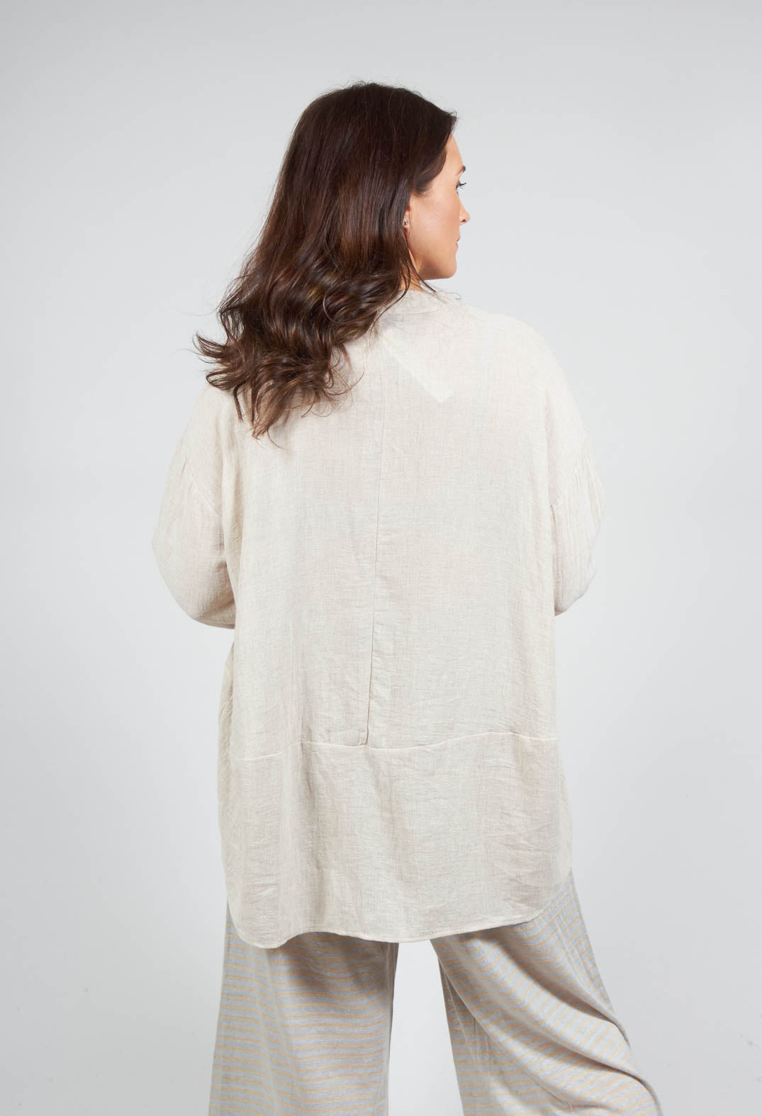 Seline L Oversized Blouse in Ecru