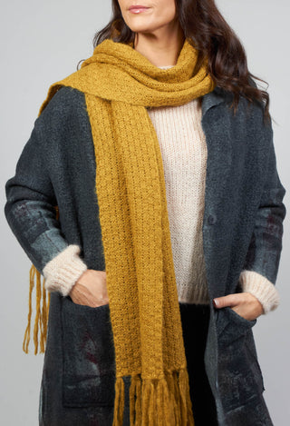 Knitted Scarf in Mustard