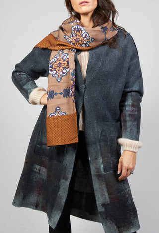 Patterned Scarf in Fig