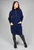Suede Roll Neck Dress in Mistery