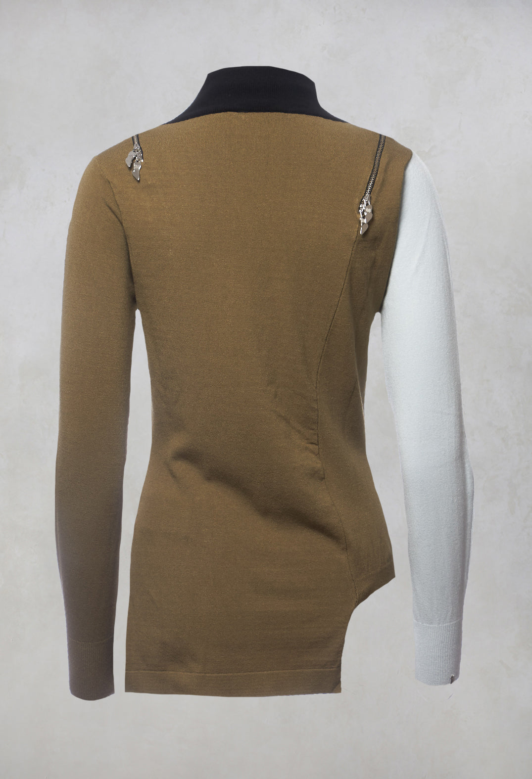 Colour Block Jumper in Safety