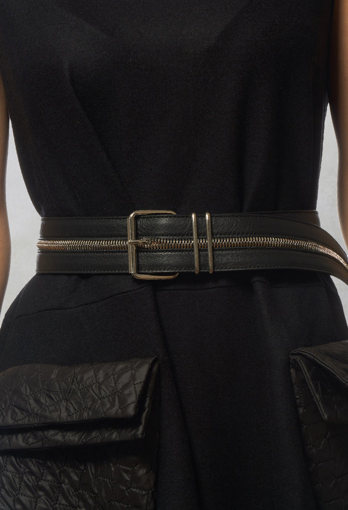 Zipped Belt in Intrigue