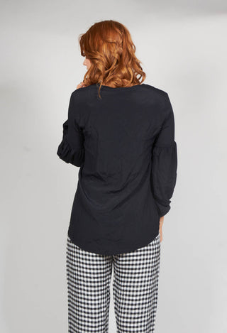 Beatrice B black blouse