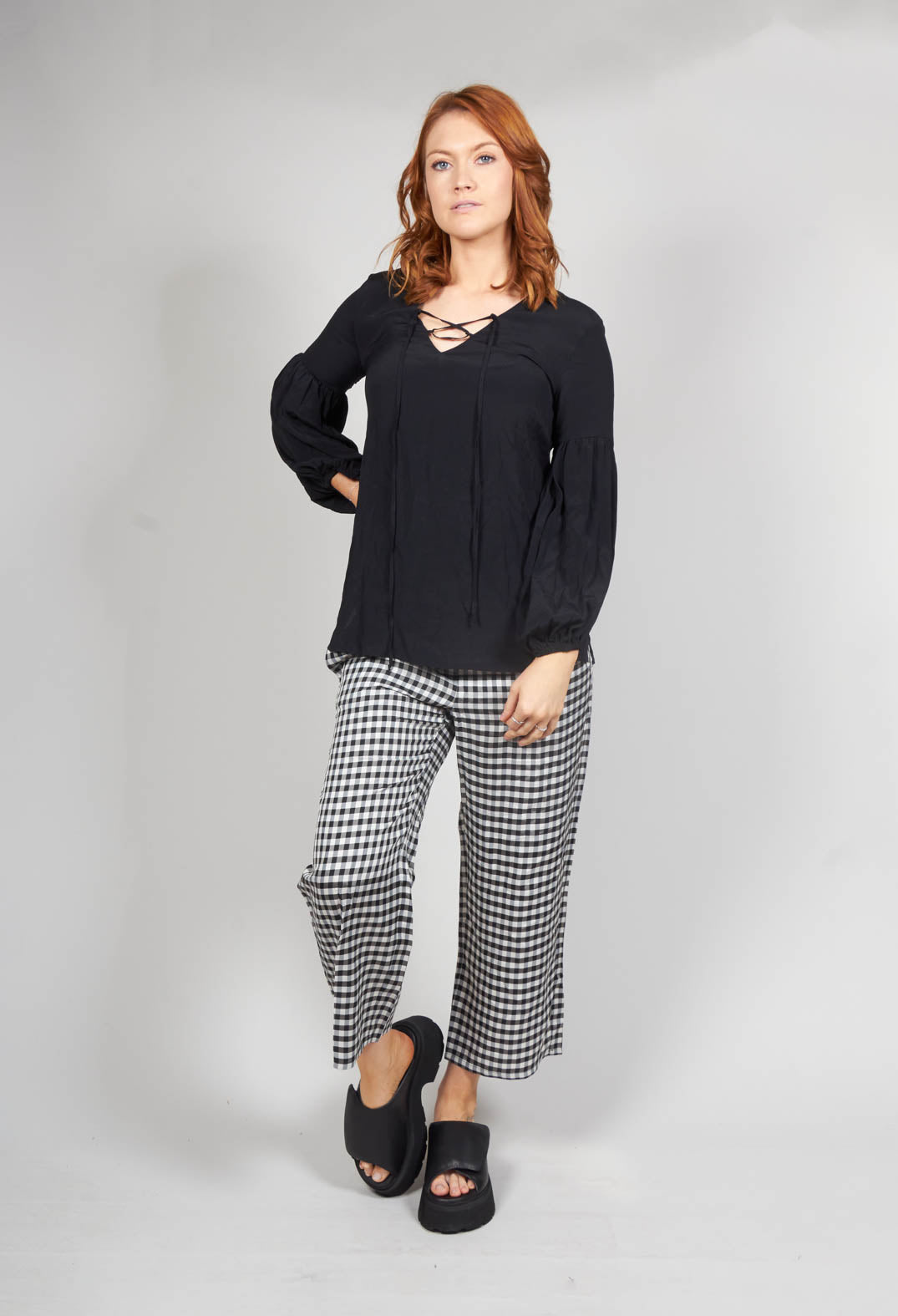 black blouse