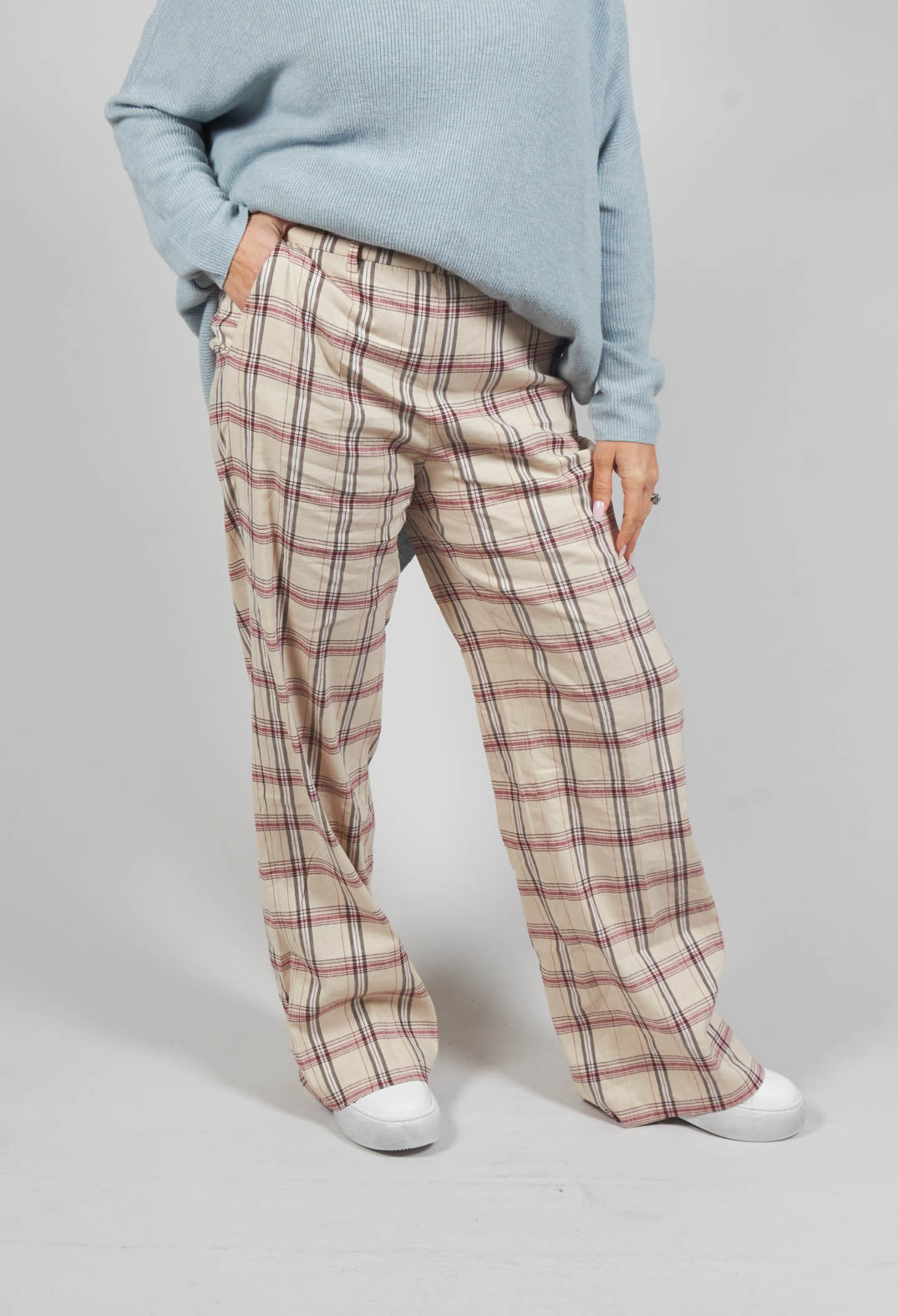Harmony Trousers in Naturale / Brick / Marrone