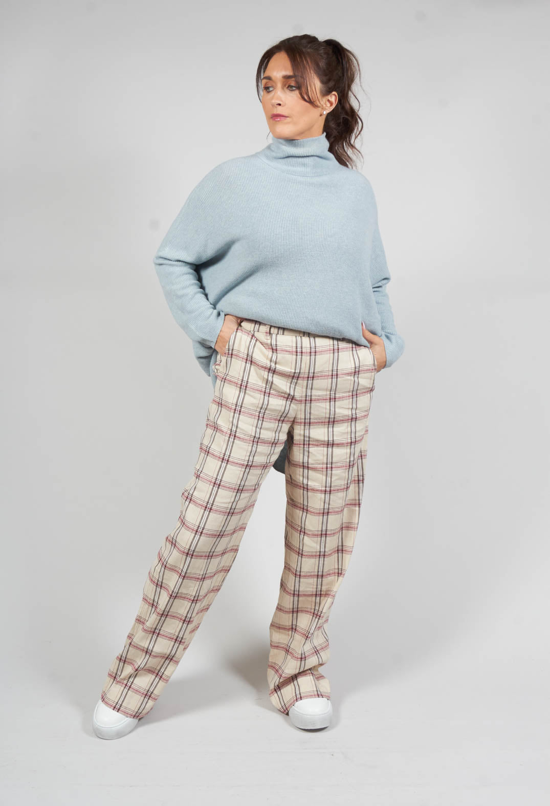 Harmony Trousers in Naturale / Brick / Marrone