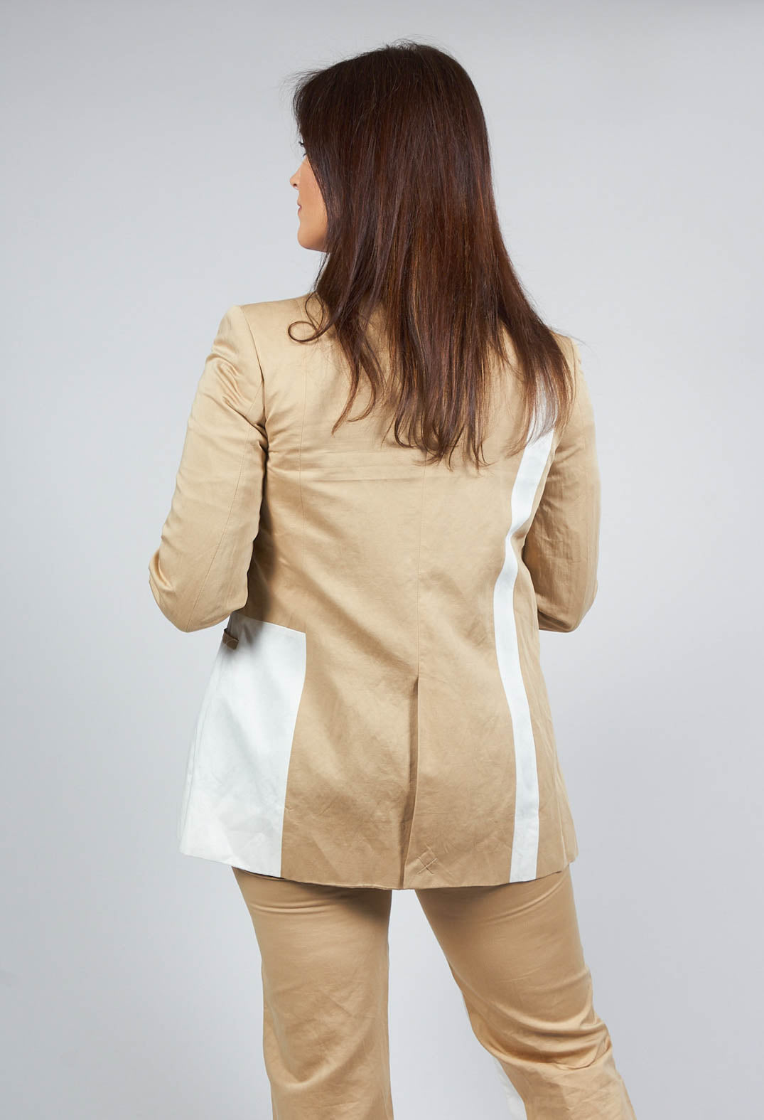 Double Breasted Blazer in Cerotto