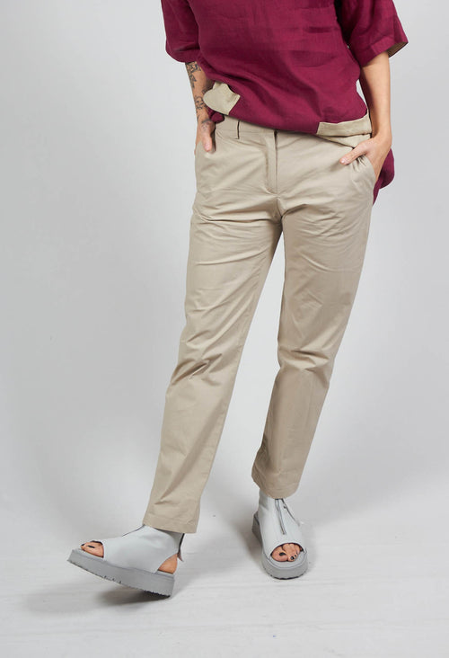 Straight Leg Trousers in Rope