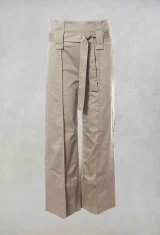 Wide Leg Trousers in Corda