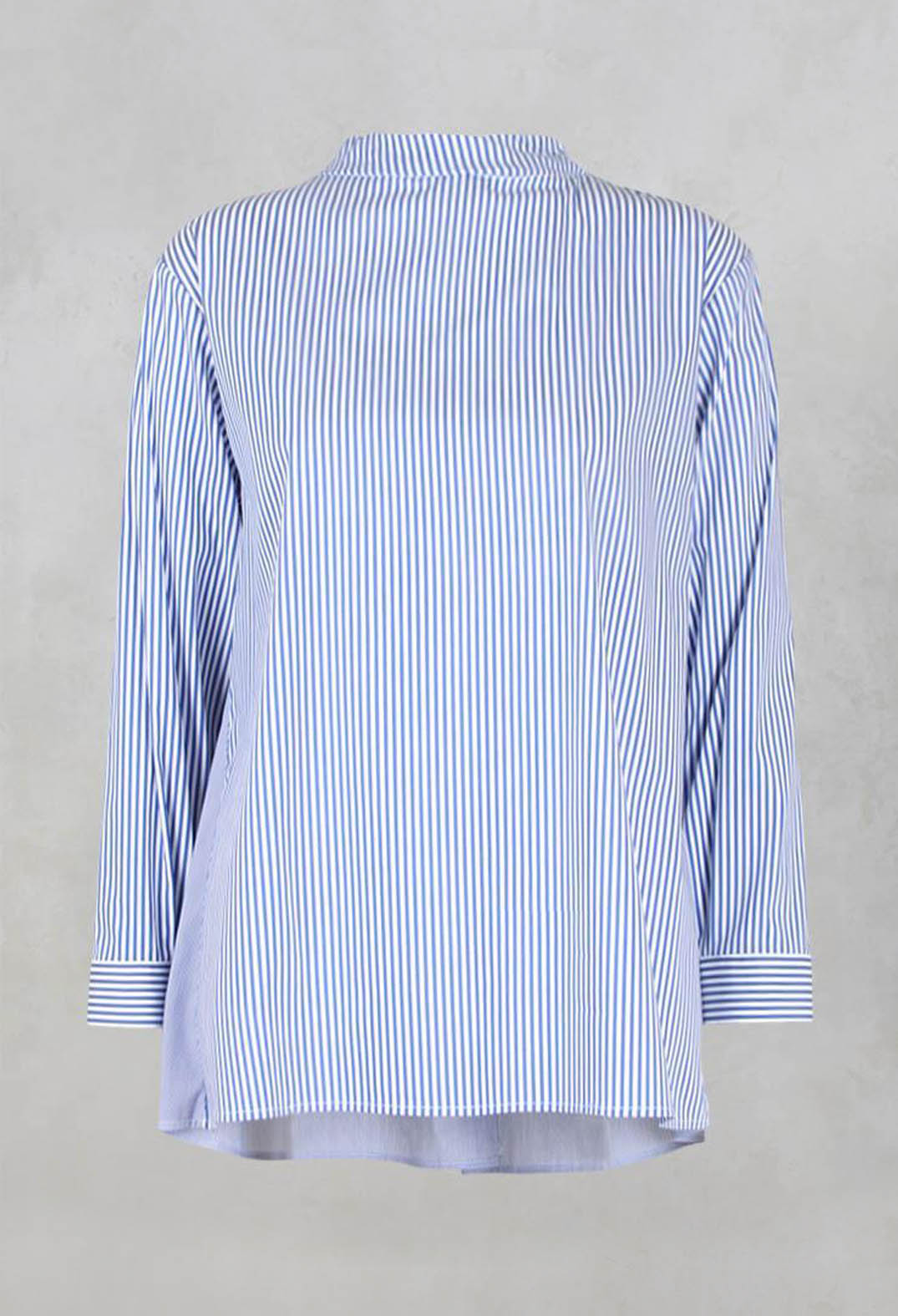 Striped Blouse in Night Blue