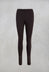 Cotton Elasticated Leggings in Vintage Black