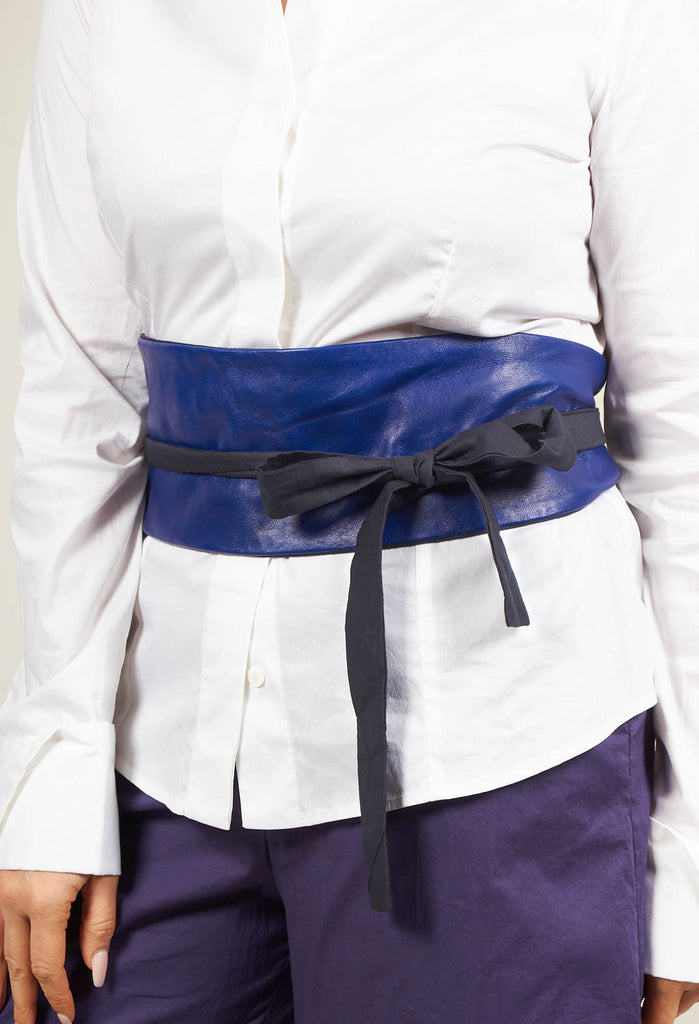 Tie Belt in Bluette