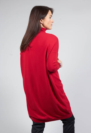 Jumper Dress in Red