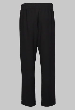 Straight Leg Trousers in Black