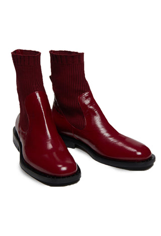 Sock Boots in Bordeaux