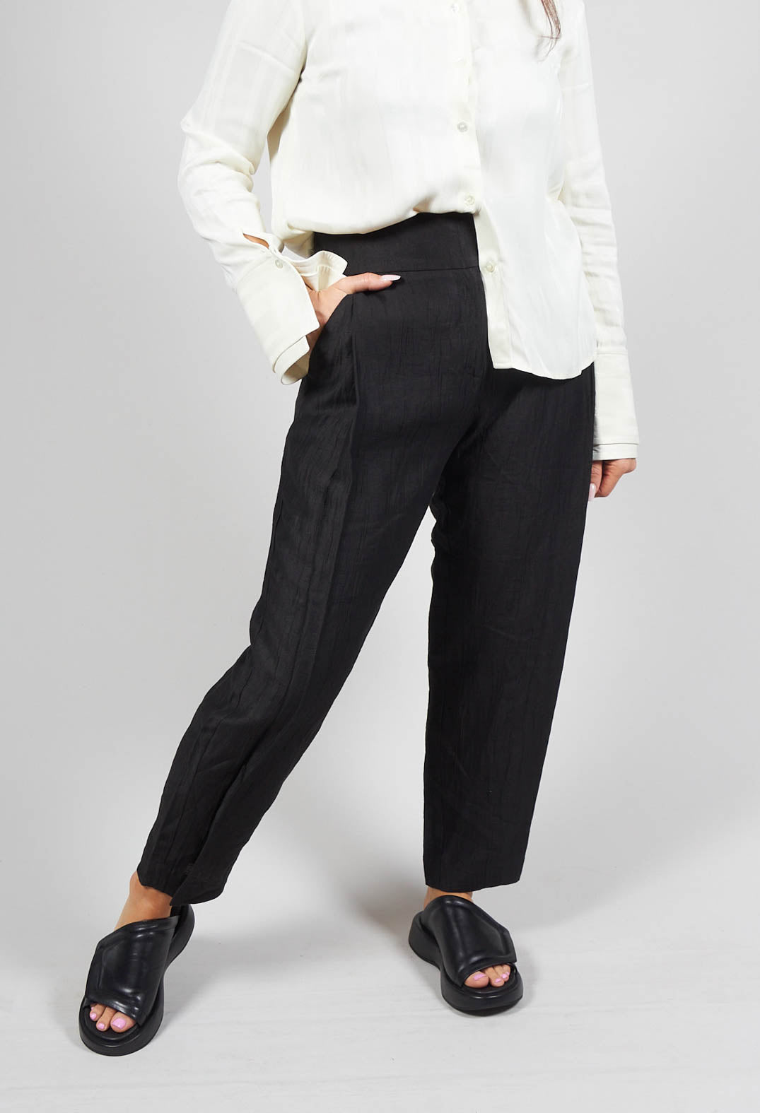 Tailored Trousers in Nero