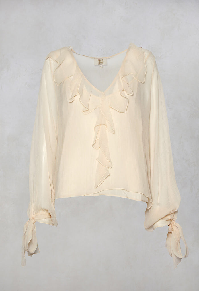 Blusa Swing Blouse in Nude