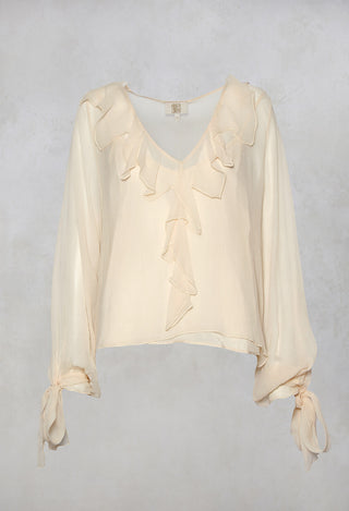 Blusa Swing Blouse in Nude