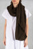 Salome Scarf in Dark Brown