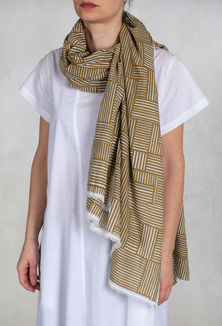Printed Scarf in Malaga