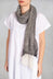 Two Toned Scarf in White/Black