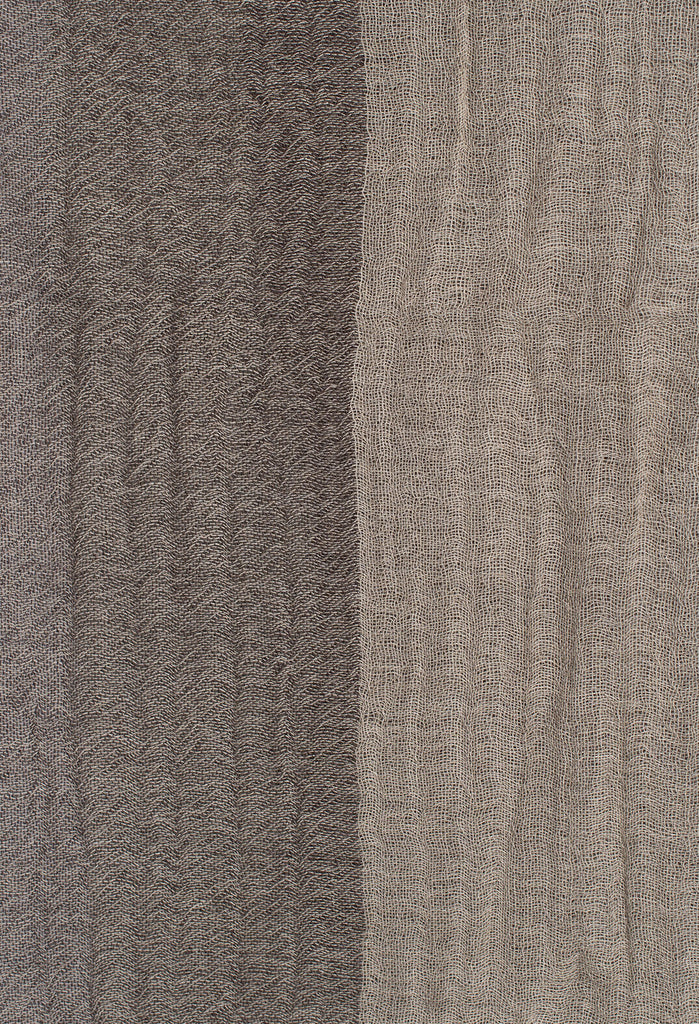 Two Toned Scarf in Grey/Brown