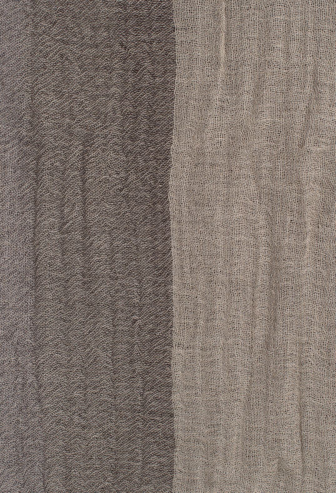 Two Toned Scarf in Grey/Brown