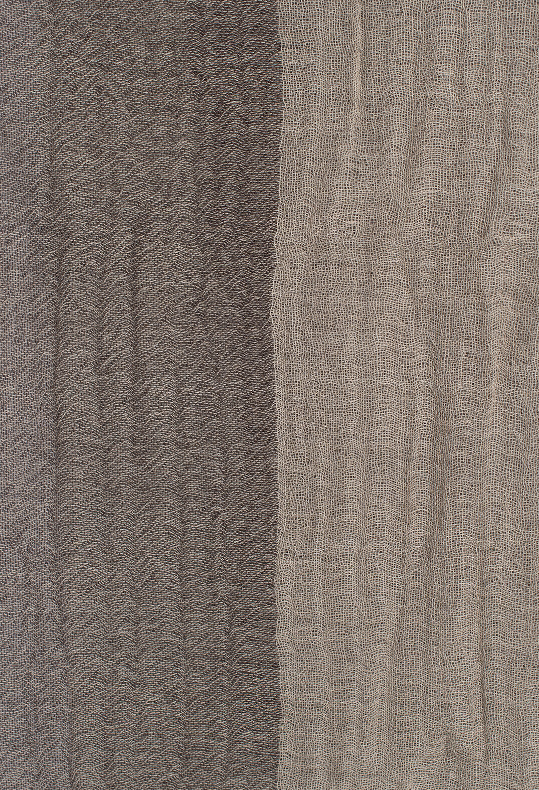 Two Toned Scarf in Grey/Brown